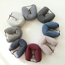 

Comfortable U Shaped Neck Travel Airplane Pillow Soft Personal Office Sleeping Cushion Portable Neck Support Head Rest Cushion