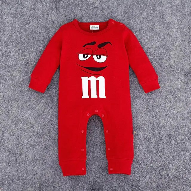 2017 Infant Clothes Autumn NewBorn Baby Rompers letter M Clothing Costumes Cartoon Funny Kids Jumpsuit New Born Boys Clothes - Image 5