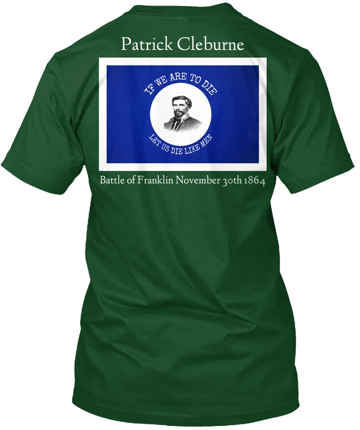 Patrick Cleburne Civil War Army Of Tennessee Popular Tagless Tee T