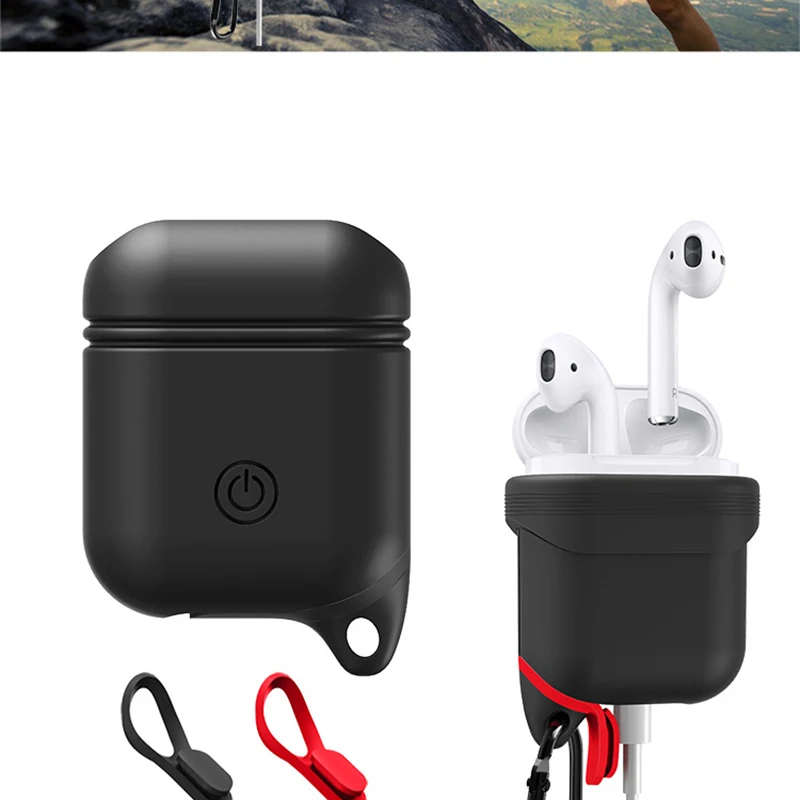 For Air pods Case Silicone Soft Bluetooth Earphoens Cover For Air Pods Comfortable Silicon Cases For Airpods 2019 New DropShip (11)