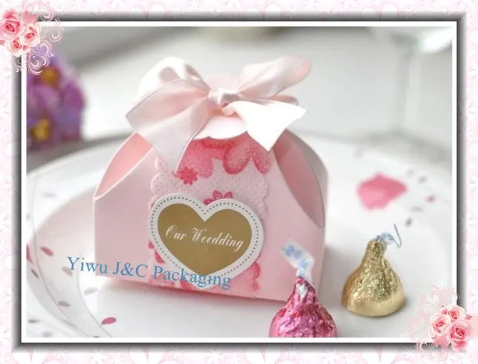 Free Shipping 100pcs Pink Party Favor Bo Wedding Candy Free Shipping 100pcs Pink Party Favor Bo Wedding Candy Paper Gift Box Baby Shower Jco 143 In Bags Wring Supplies From Home