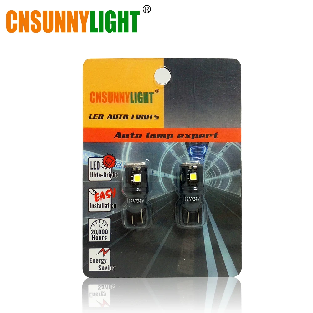 T10 w5w LED Car SMD Bulbs 194 168 Clearance Light Brake Turn Signal Wedge Side Tail Parking Door Map Lighting Trunk Laggage Lamp (3)