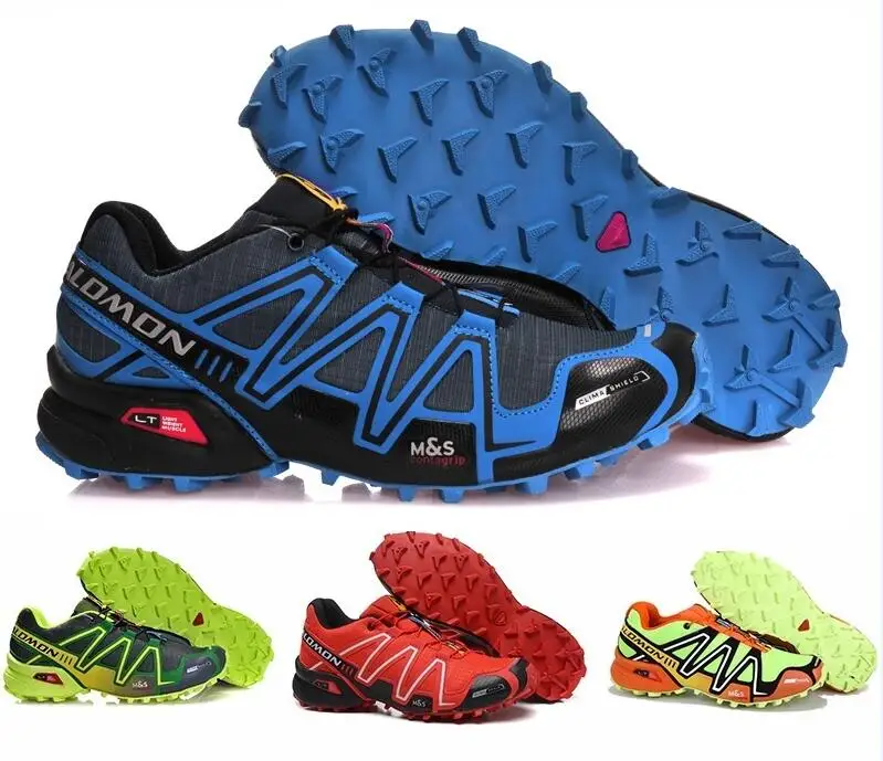 Саломон Скорость Крест 3 CS для мужчин бег спортивные Zapatillas Спортивная Уличная