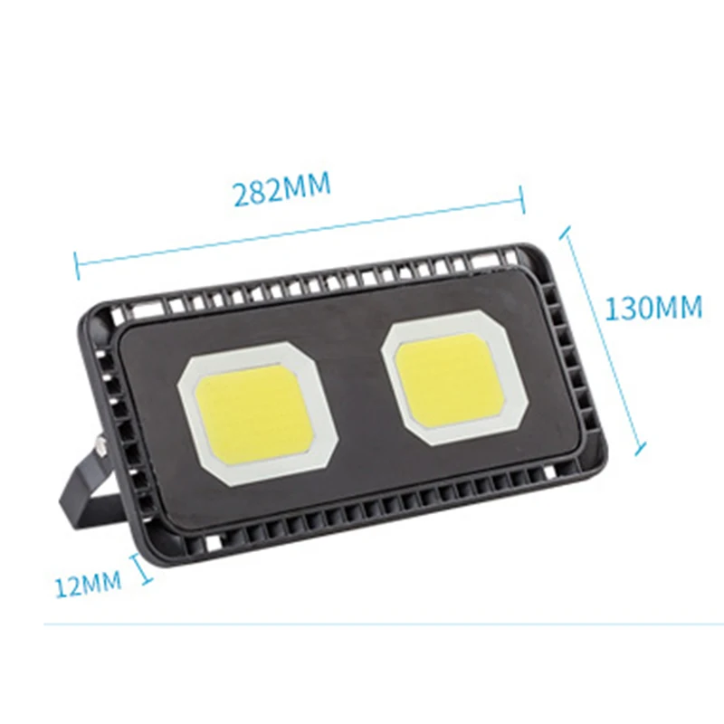 

50W 3000K/6500K Thin Flat Spot Light Solar Light Lamp Highlight Energy Saving Waterproof AC180V-245V for buildings docks