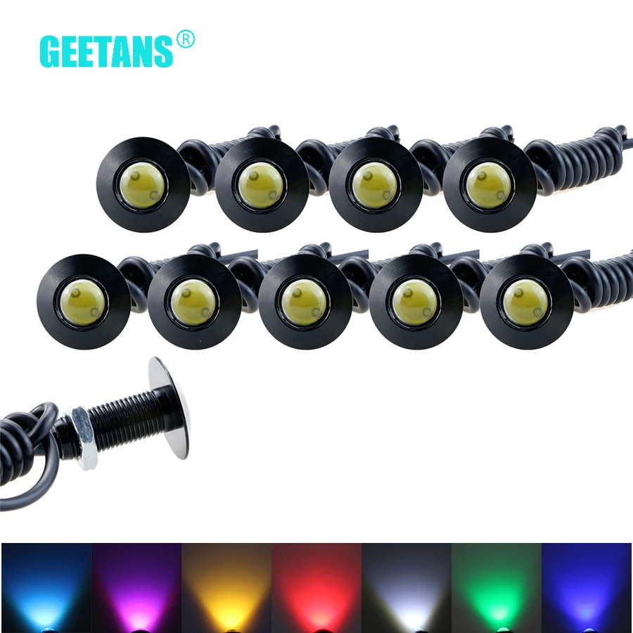 GEETANS ультра тонкий 23 мм DRL автомобильный led 12V дневной ходовой светильник источник