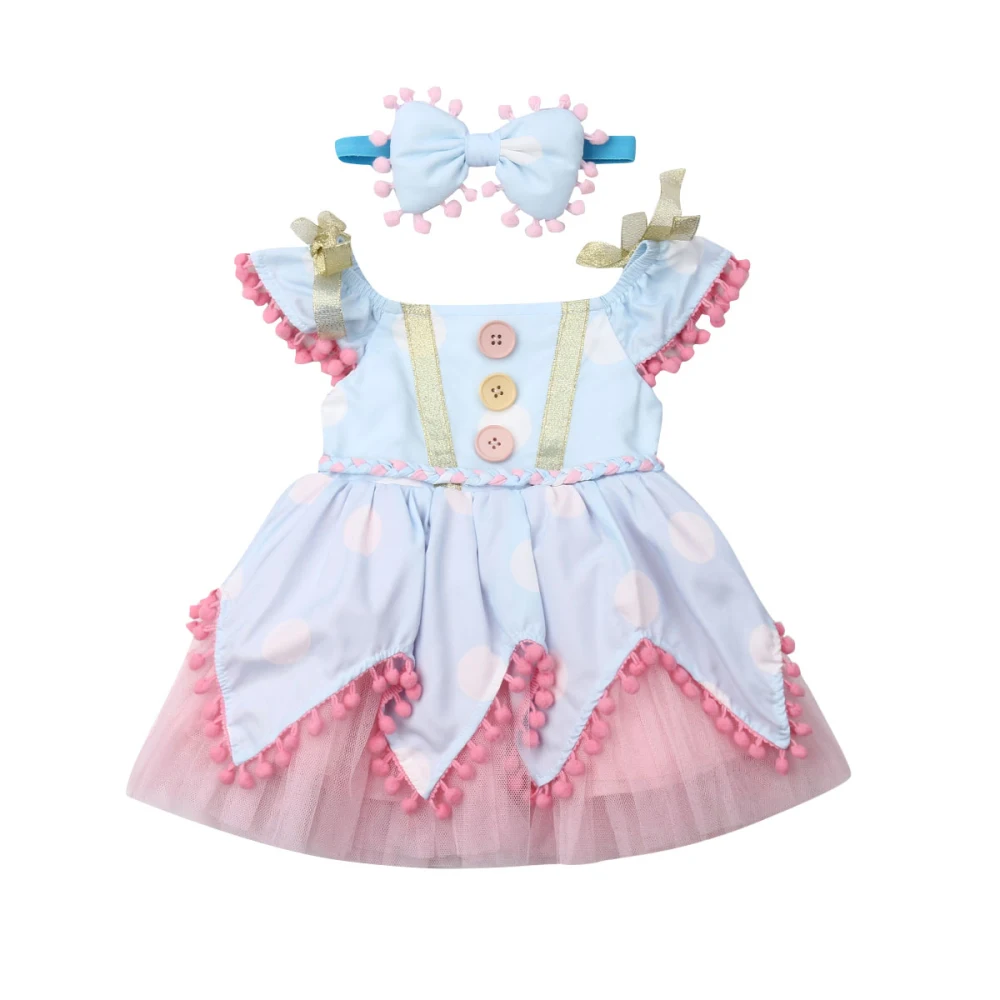 

Princess dress Baby Girl Toddler Party Tutu Dress Pageant Wedding Birthday Christening Sleeveless Party Dress
