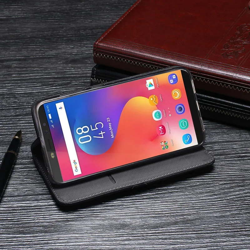 Infinix Горячая S3 чехол Роскошный книжка из искусственной кожи для Lenovo Vibe A X573