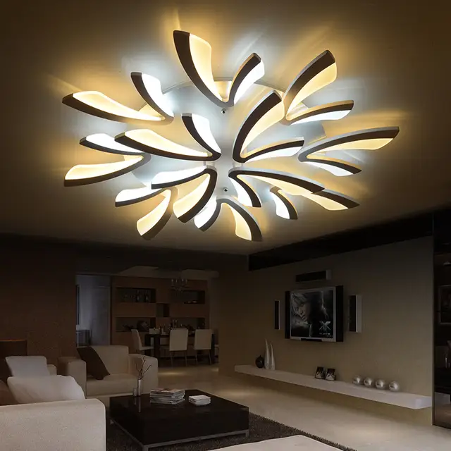 Large ceiling light fitting