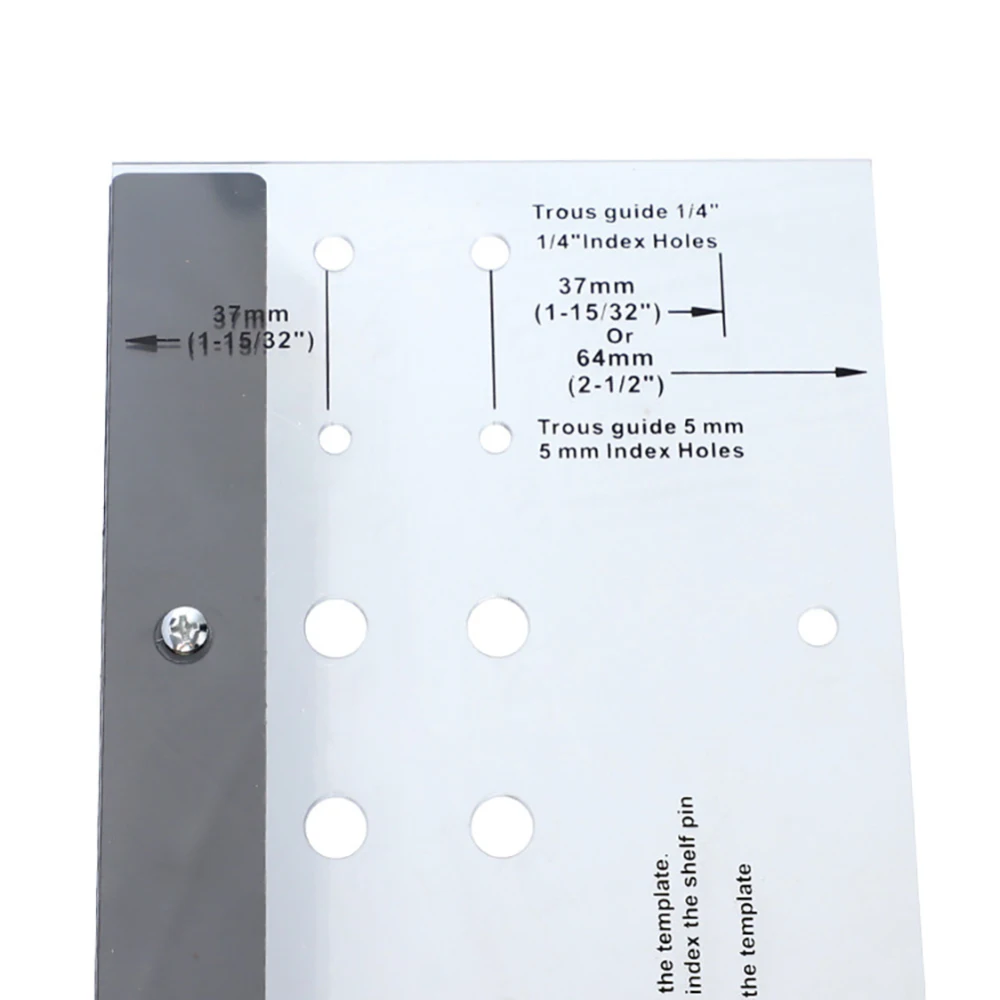 

480*128mm Drilling Positioning Plate Hinged Hinge Installation Round Raft Stitching Cabinet Door Hinge Woodworking Hole Locator