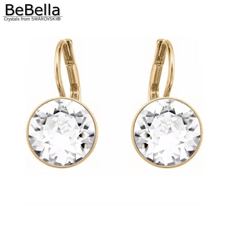 Us 7 13 15 Off Bebella Mini Bella Pierced Earrings With Crystal From Swarovski Gold Color Plated Clear For Women Fashion Jewelry Gift 2018 In Us 7 13 15 Off Bebella Mini Bella Pierced Earrings With Crystal From Swarovski Gold Color Plated Clear For Women Fashion Jewelry Gift 2018 In