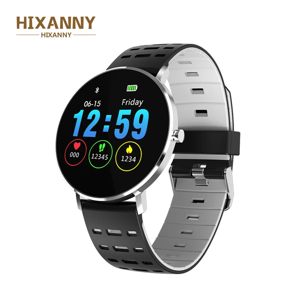 

Men & Women Full Screen Touch Thinner Smart Watch IP68 Waterproof Multiple Sports Mode DIY Watch Face 250Mah Fitness Bracelet