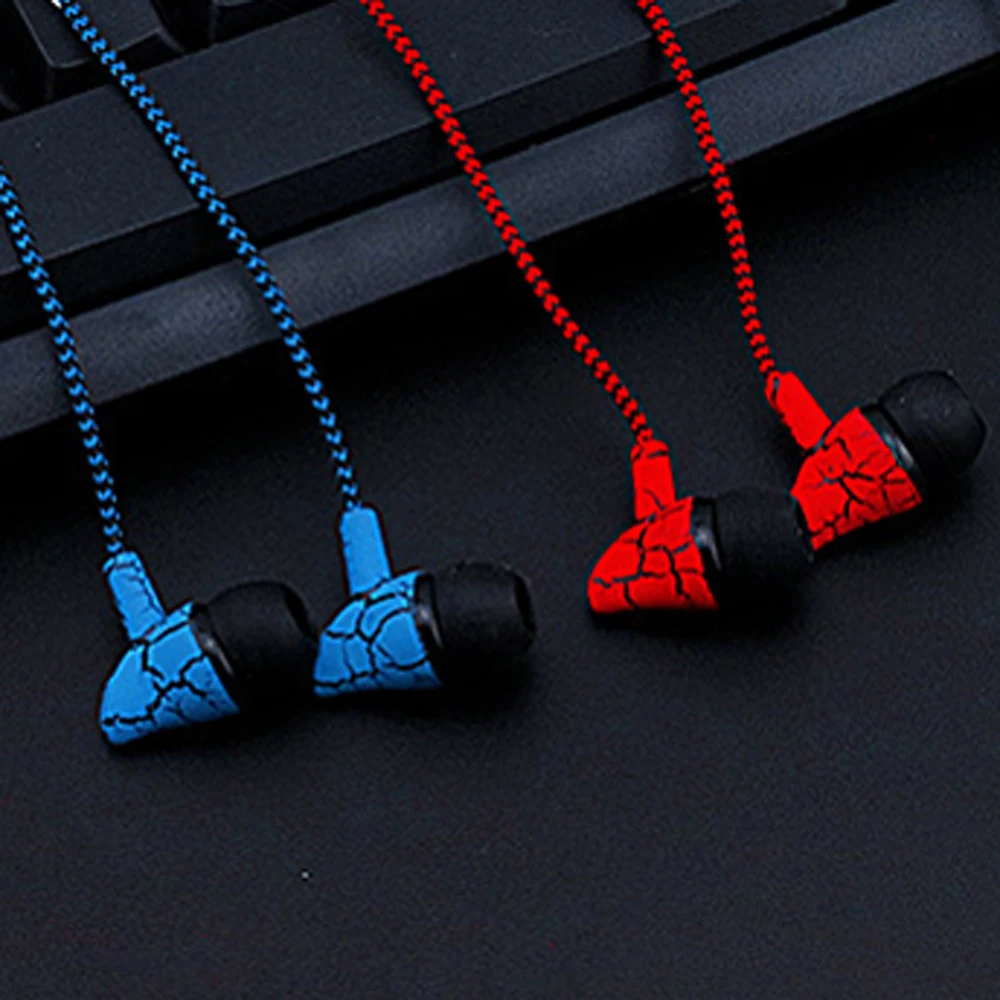 Wired headset music bass headphoneIn Ear earphone with microphone for iPhones Mobile Phones MP3 MP4