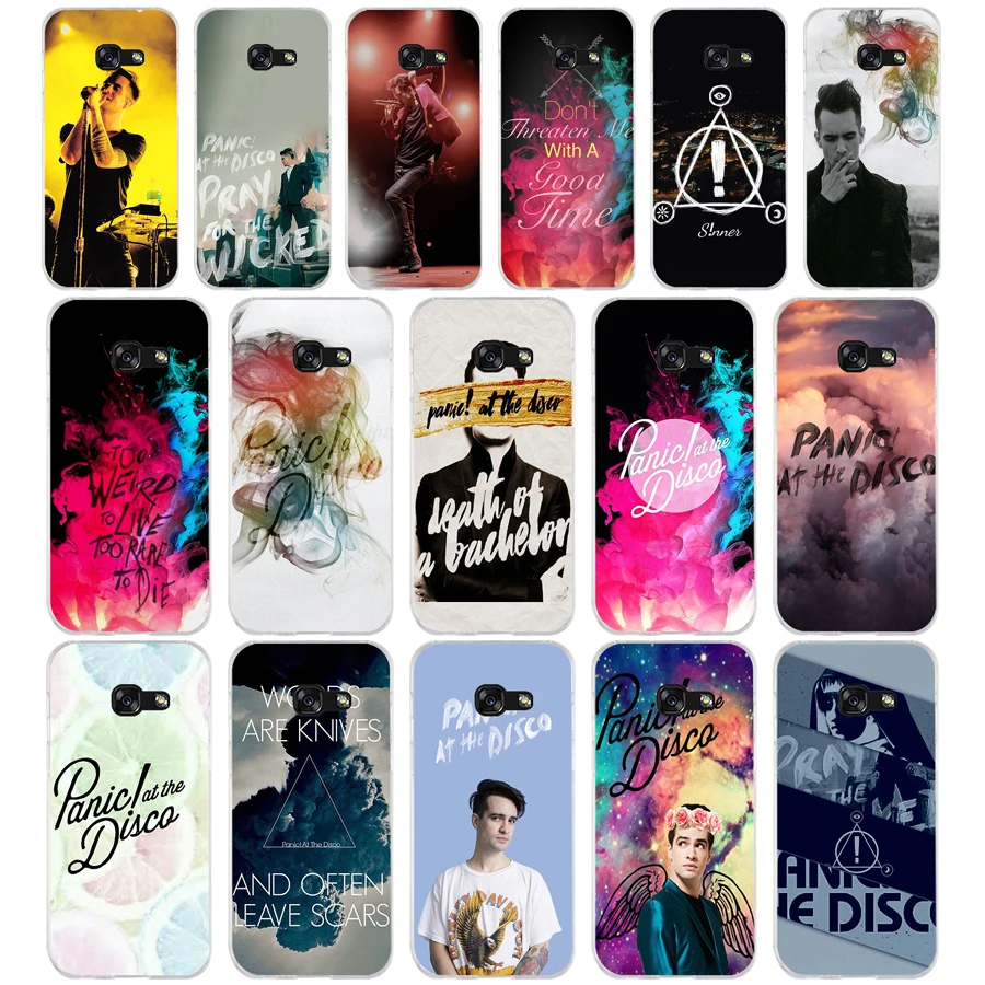 

215WE Panic At The Disco Soft Silicone Tpu Cover phone Case for Samsung a3 2016 a5 2017 a6 plus a7 a8 2018 a9 star lite