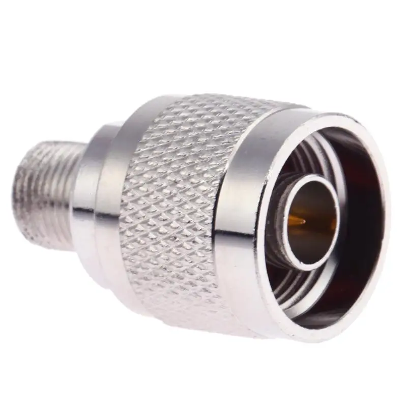 2pcs Antenna RF Coaxial Coax Adapter Connector N Type Male to F Type