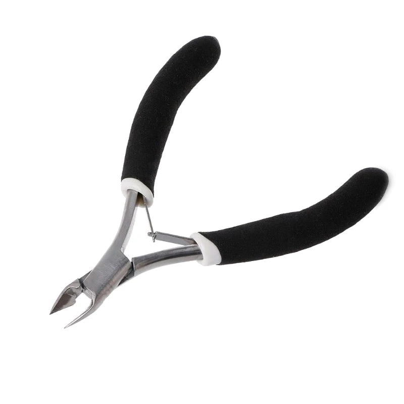 Shellhard 1PC Professional Nail Art Cuticle Clipper Nipper Cutter Stainless Steel Nail Cuticle Nipper Manicure Pedicure Tool