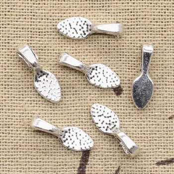 

50pcs Charms Trowel Small Shovel 15x5mm Antique Silver Color Pendants DIYCrafts Making Findings Handmade Tibetan Jewelry