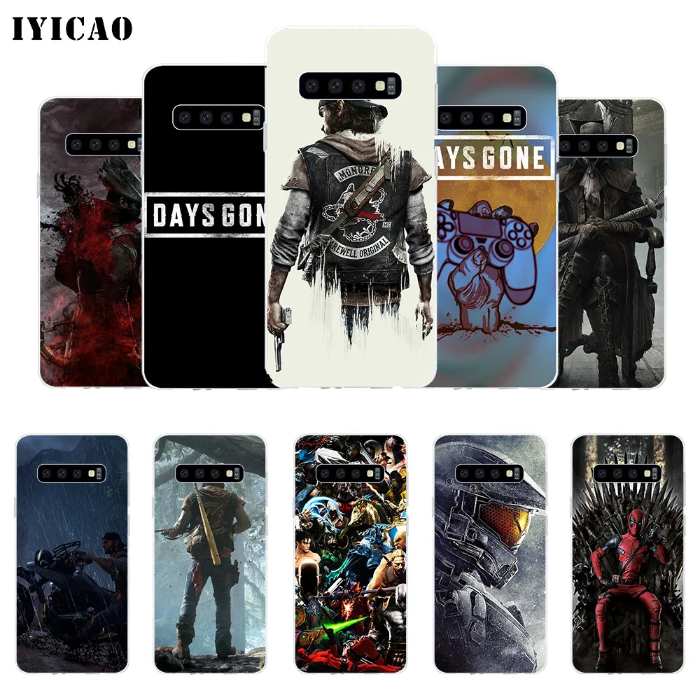 Мягкий силиконовый чехол для телефона IYICAO Days Gone game Samsung Galaxy S10e S10 S9 S8 Plus S7 Edge TPU |