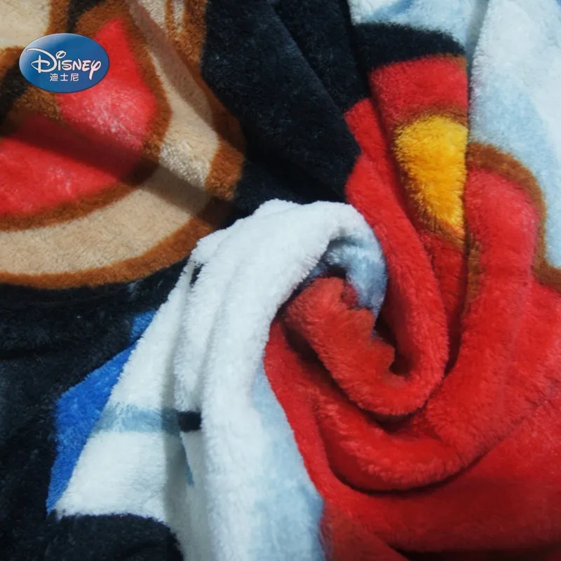 Disney большой Микки Маус коралловый флис Мальчики Лето спальный чехол одеяло пледы 100x140 см на кровать диван