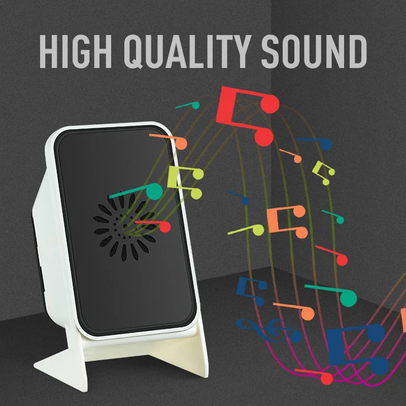 Новый 4 цвета на выбор настольный мини MP3 музыкальный плеер простой Изысканный