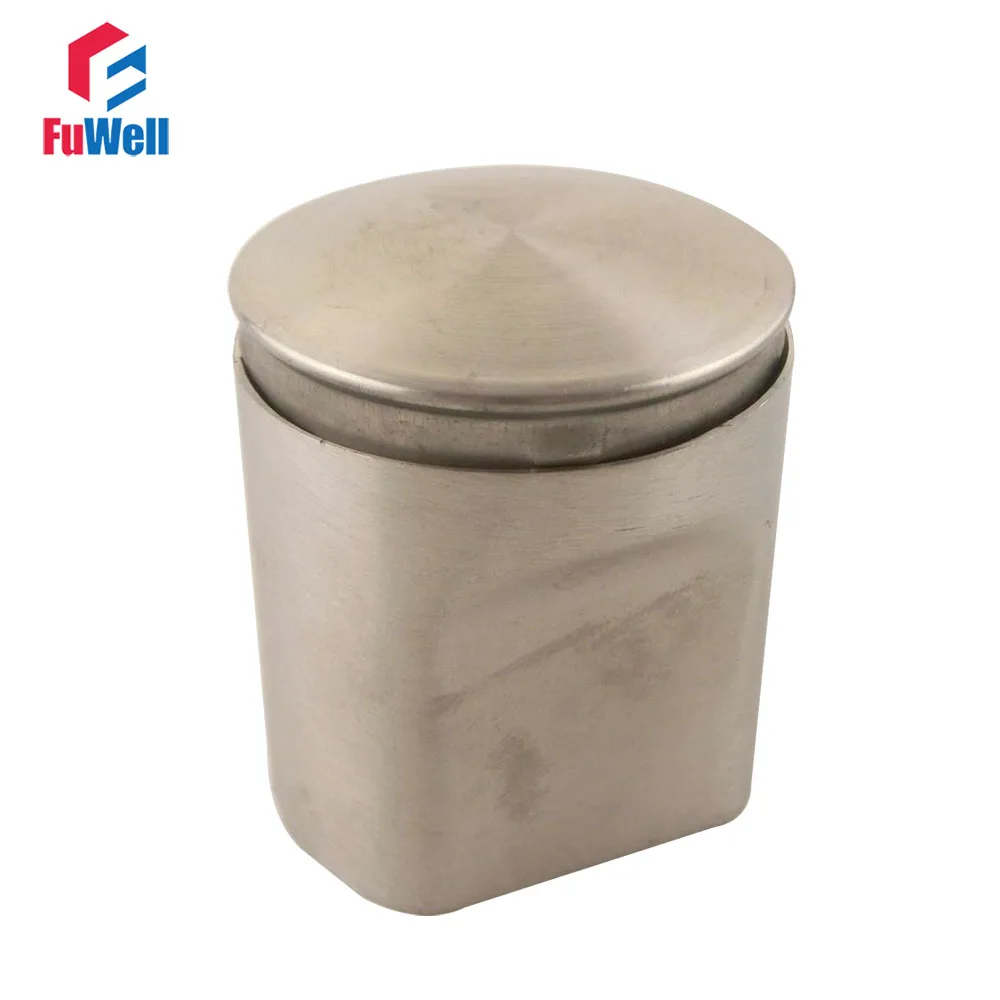 2pcs Stainless Steel Door Handle Knob Public Toilet Accessories for WC