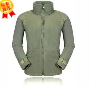 P300 Военная тактическая куртка водонепроницаемая для мужчин толстая подкладка холодной мужские куртки флисовые куртки - Цвет: GREEN