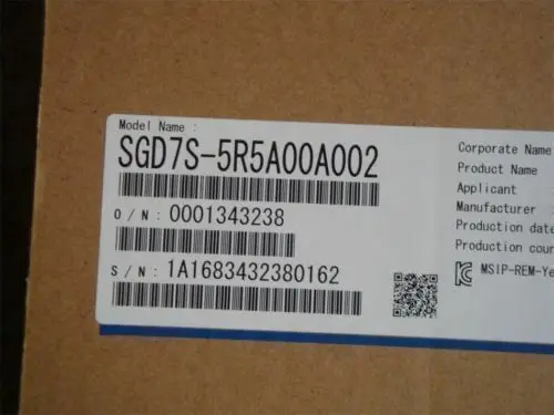New and Original SGD7S-5R5A00A002 Servo Drive | Обустройство дома