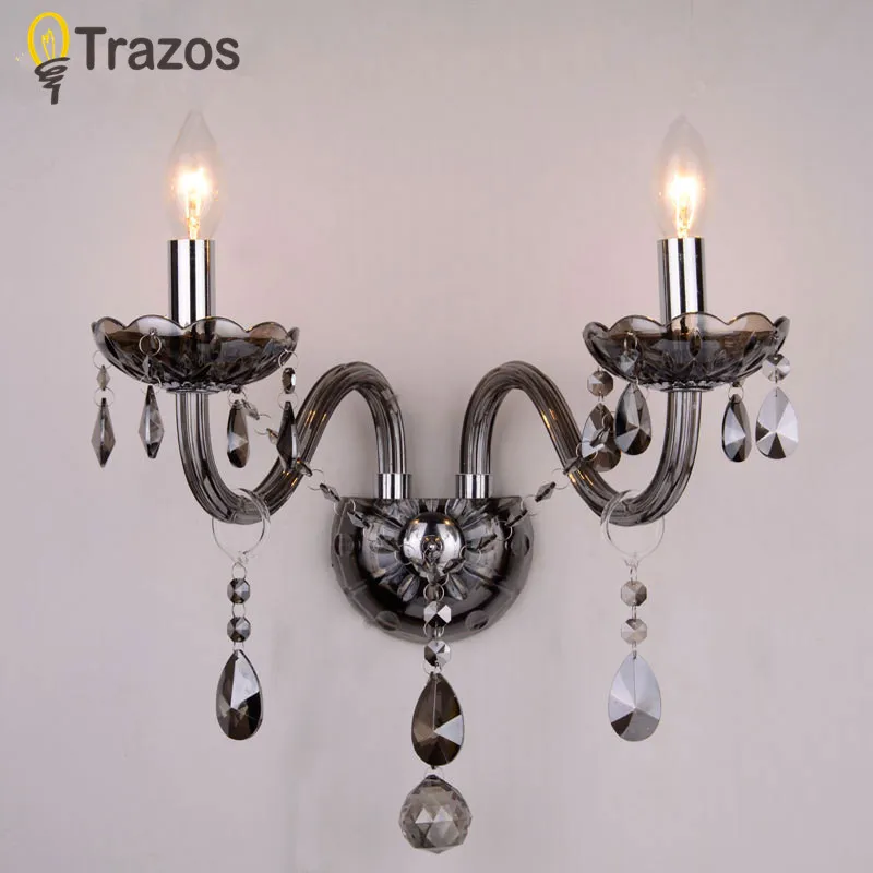 Luxury Wall Sconce Lighting European style wall lights mirror front