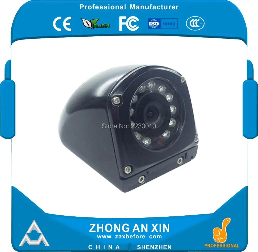720P HD Waterproof IP68 Infrared night vision Side view vehicle camera Factory OEM ODM | Безопасность и защита