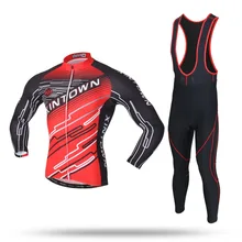 Длинный комбинезон Джерси Набор для мужчин и женщин Зимний Велоспорт Джерси гелевый трико ciclismo ropa ciclista одежда для горного велосипеда