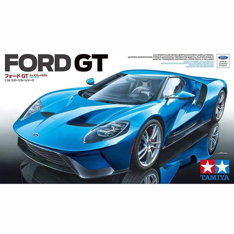 Тамия 1/24 FORD GT (Тамия марш новый продукт) модель хобби 24346|Наборы для сборки