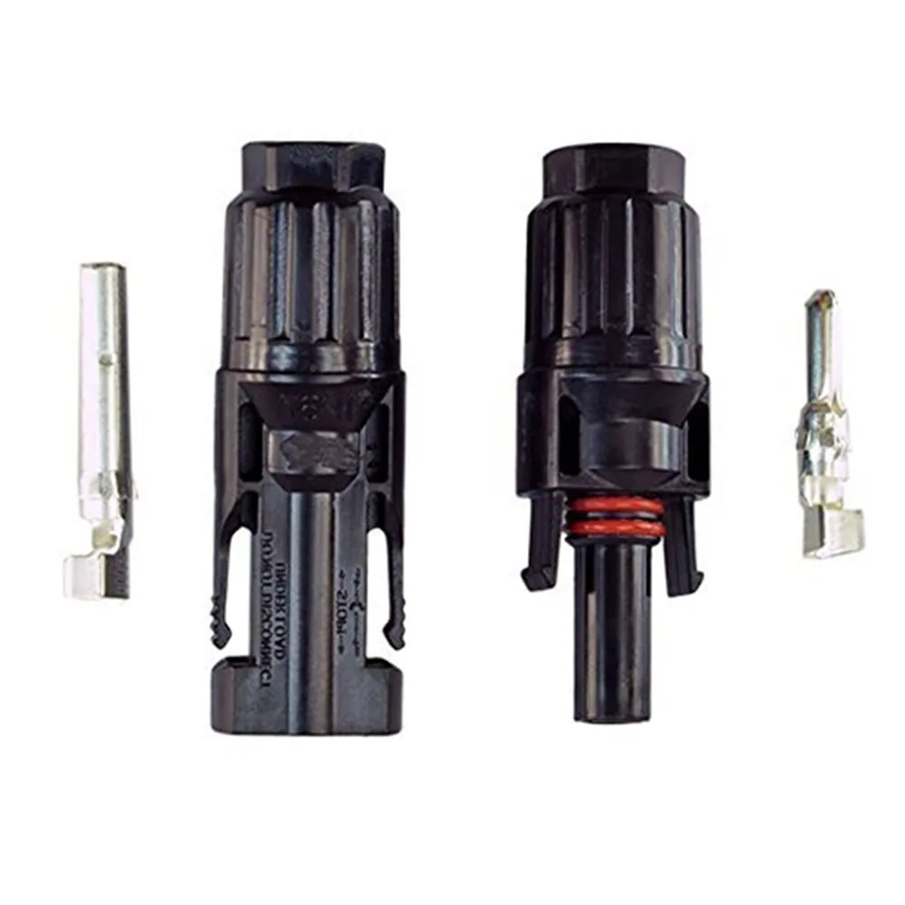 1Pair MC4 Connector Male Female MC4 Solar Panel Cable Connectors Branch 