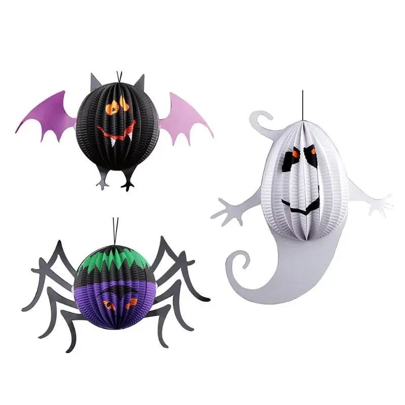 

Halloween Funny Spooky Door Hanger Paper Lantern COS Party Decoration Prop Lantern Lamp Toy Party Decoration Props