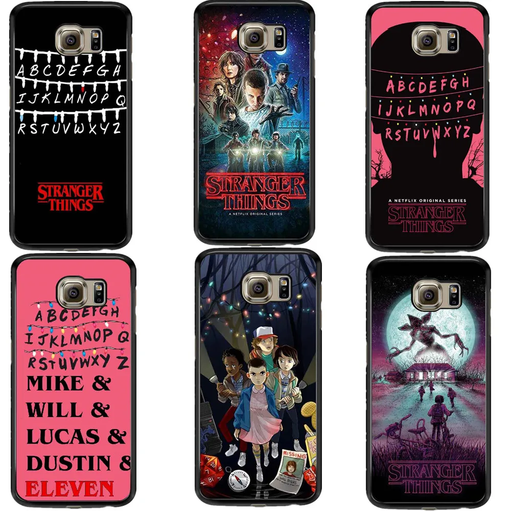 

Stranger Things Christmas Lights Hard PC Phone Case For Samsung Galaxy S5 S6 S7 Edge S8 S8 Plus J3 J5 J7 2016 A3 A5 A7 2017
