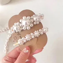 Новое поступление, заколка для волос с жемчужинами, Женские Симпатичные шпильки, аксессуары для волос, подарок#3,2