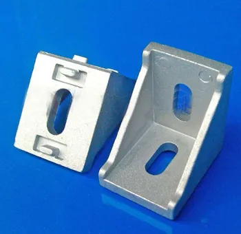 

DHL Shipping 200PCS/LOT 3030 Aluminum Profile Corner Fitting Angle Decorative Brackets Aluminum Profile Accessories L Connectors