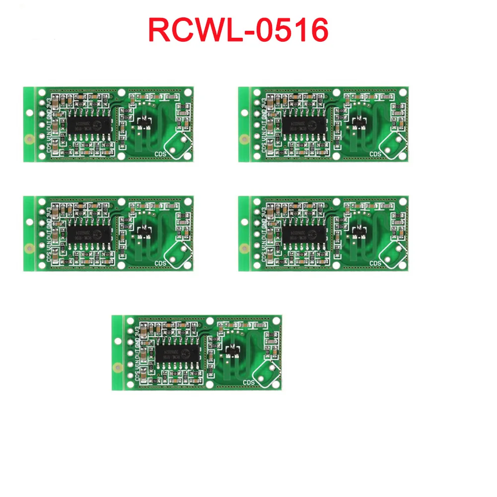 5 шт./лот RCWL-0516 доплеровский СВЧ-радар модуль переключения датчика человека индукции бортовой детектор для Arduino RCmall