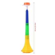 1Pc Football stade acclamer Fan cornes ballon de Football Vuvuzela Cheerleading enfant trompette