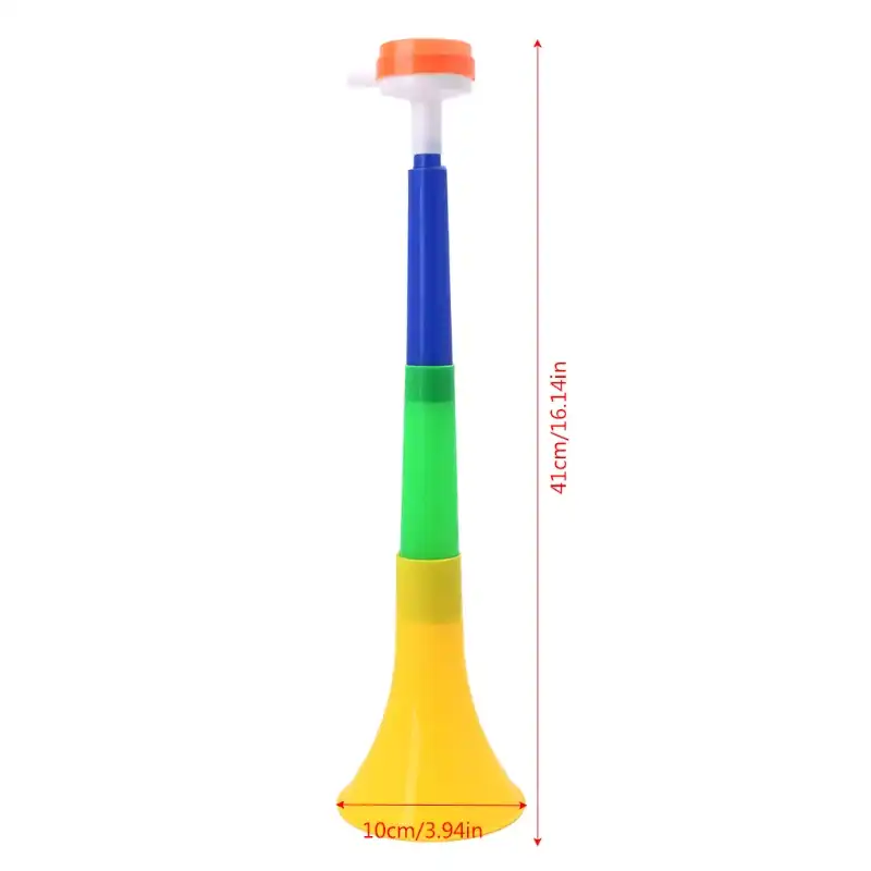 1 шт. футбольный стадион Cheer веер рога футбольный мяч Vuvuzela Черлидинг ребенок труба - изображение