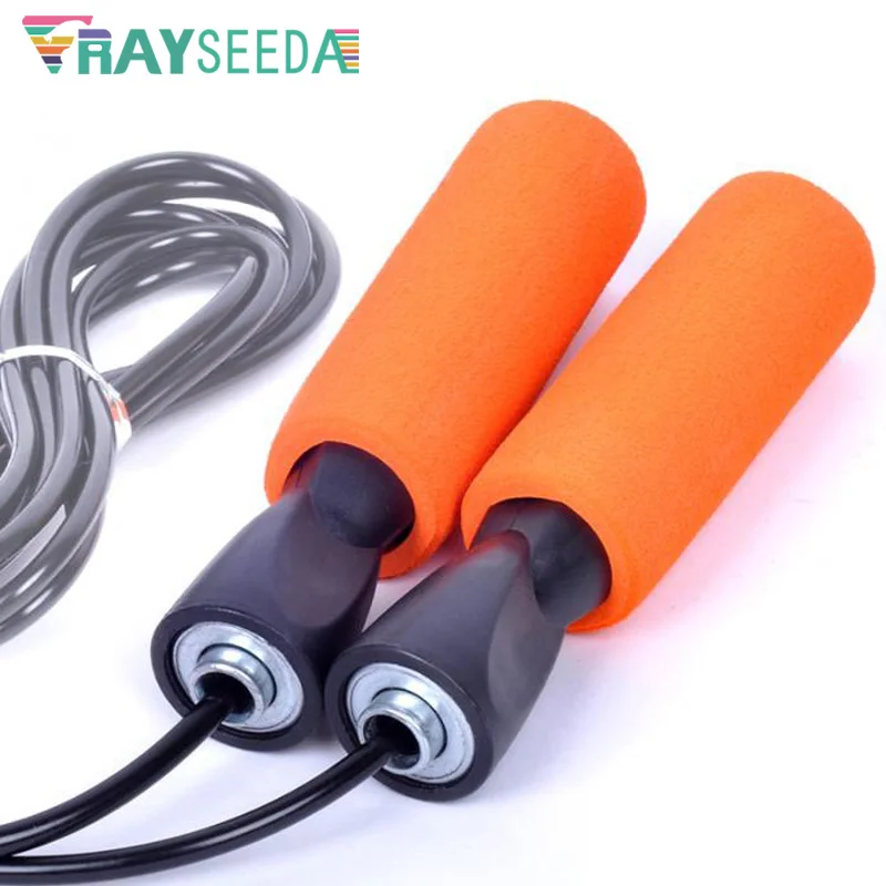 Rayseeda 2 8 M Женская Скакалка для фитнеса с губчатым хвостовиком девушек занятий