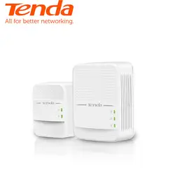 Tenda PH10 1000 Мбит комплект Gigabit 2,4G и 5G двухдиапазонный беспроводной Powerline сетевой адаптер AV1000 Ethernet ПЛК адаптер