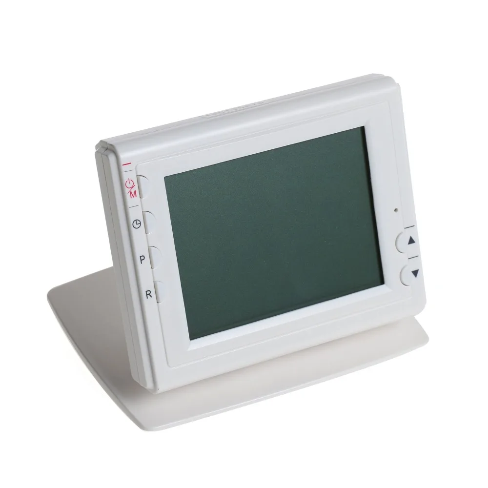 

Wireless Temperature Controller Thermostat for Diesel Fuel Heating Green LCD Display Programmable Display Thermostat w/ Receiver
