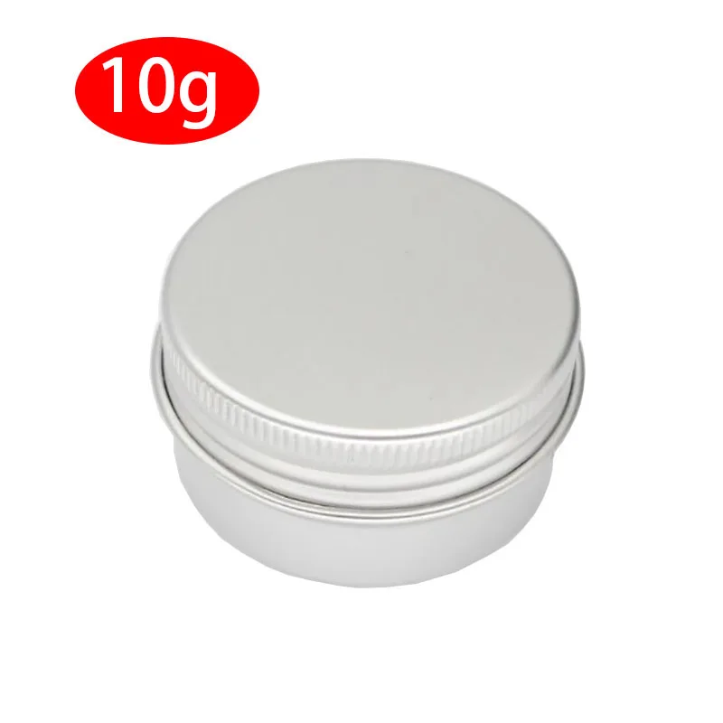 100x10G الألومنيوم جرة القصدير الأواني 10cc المعادن حاوية تخزين مستحضرات تجميل 1/3 oz المهنية حاوية مستحضرات التجميل 100x10G الألومنيوم جرة القصدير الأواني 10cc المعادن حاوية تخزين مستحضرات تجميل 1/3 oz المهنية حاوية مستحضرات التجميل