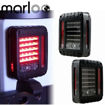 

Marloo For Jeep Wrangler Rear LED Lights, LED Tail Lights, Brake Light LED, LED Reverse Lights For Jeep Wrangler JK JKU 07 - 16