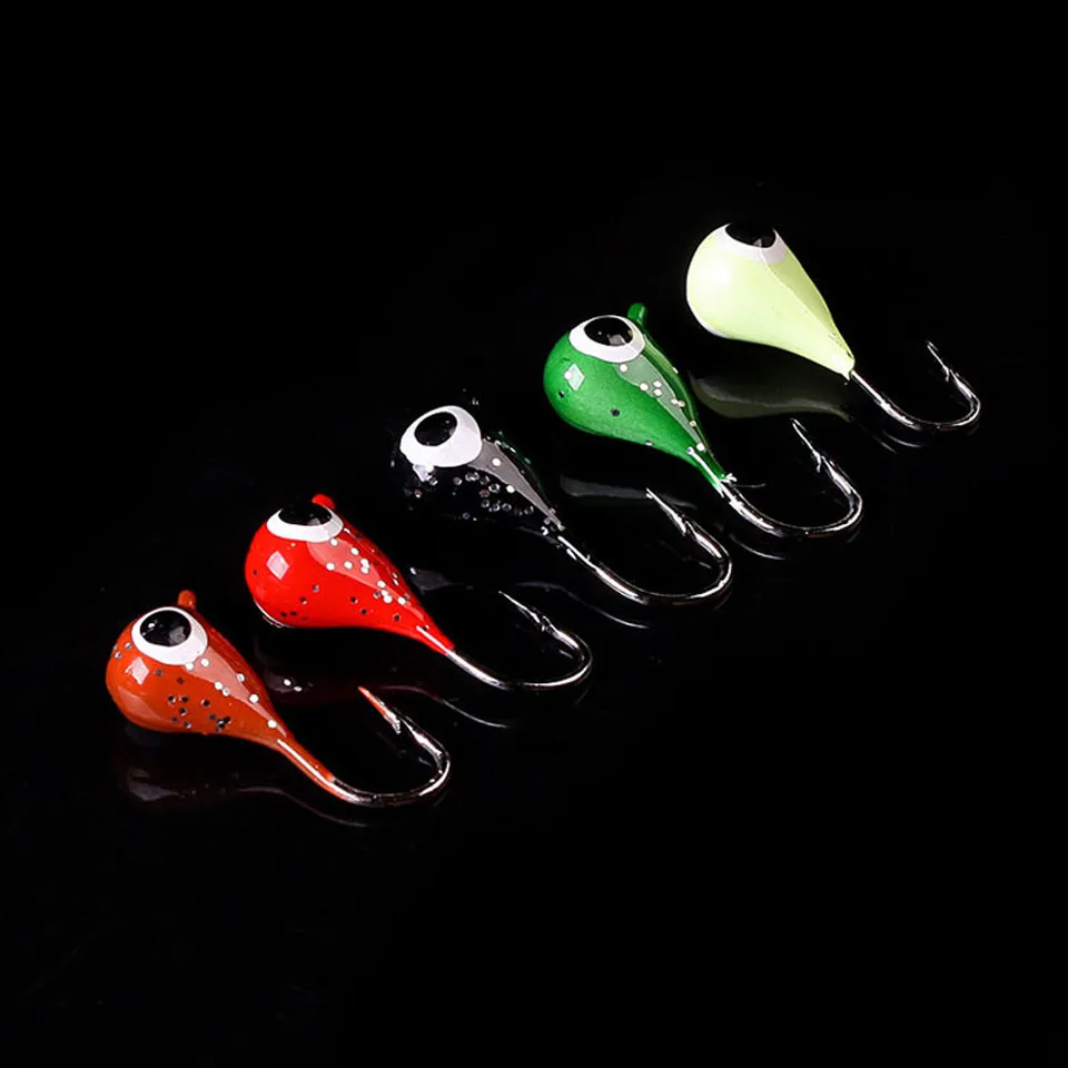 WALK FISH приманка для зимней подледной рыбалки 5 шт./лот 19 мм 2 1 Г крючок с открытой