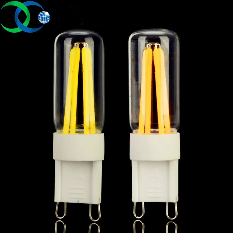 

G9 Dimmable LED Lamp 2W 4W 220V 230V 240V Filament LED G9 Light Bulb Lampada LED Chandelier Lights Replace Incandescent Lamp