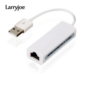 

Larryjoe USB 2.0 to fast Ethernet 10/100 RJ45 Network LAN Adapter Card Dongle 100Mb