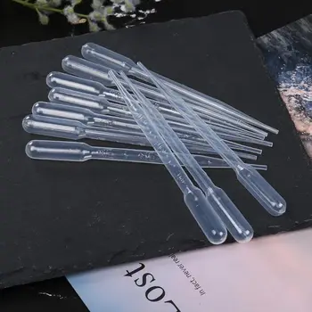

100Pcs Plastic Transfer Essential Oil Resin Droppers Disposable Jewelry Tools