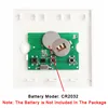 QIACHIP – interrupteur de télécommande sans fil 433Mhz 3.6V 12V 24V 1CH, récepteur RF contrôleur émetteur Radio 86 panneau mural ► Photo 3/6