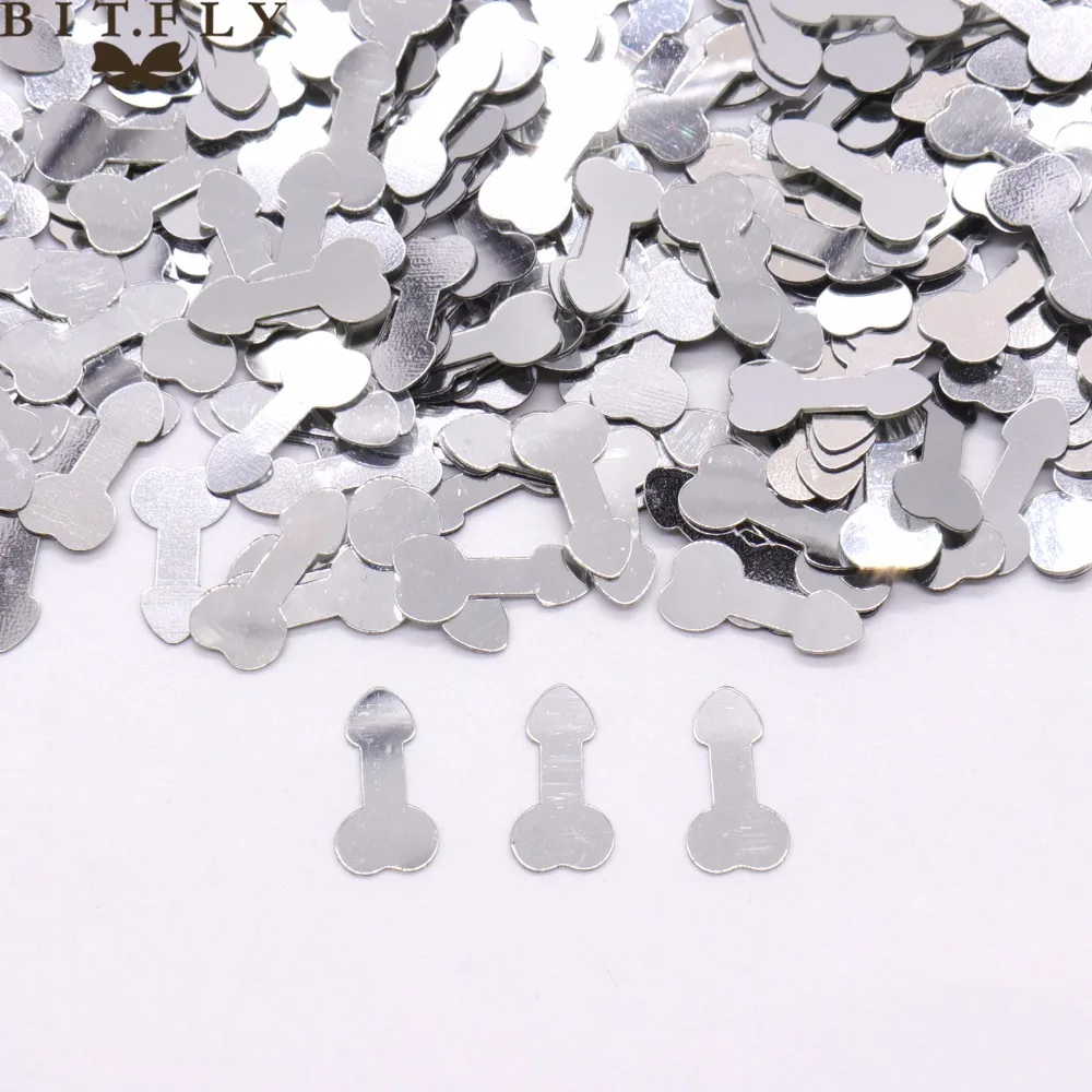 1 bag /lot Colorful Hen party penis confetti Bachelorette Party Night Willy Pecker Bridal shower Decoration party supplies