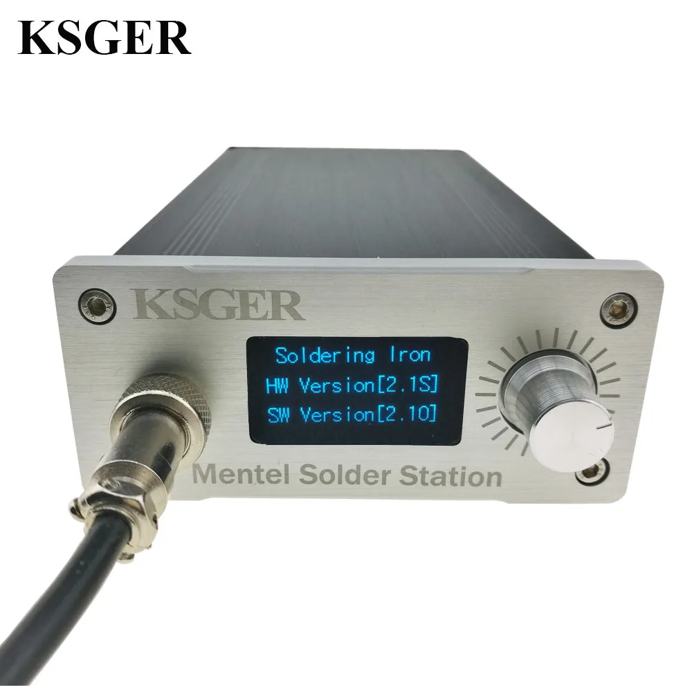 KSGER паяльная станция DIY Kit STM32 2 1 S OLED 3 дисплей регулятор температуры цифровой